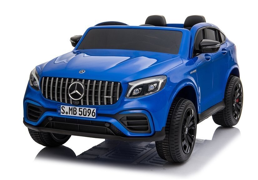 Sähköauto lapsille Mercedes GLC 63S QLS 4x4 sininen hinta ja tiedot | Lasten sähköautot | hobbyhall.fi