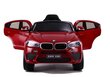 Sähköauto lapsille BMW X6, punainen hinta ja tiedot | Lasten sähköautot | hobbyhall.fi