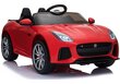 Jaguar F-Type sähköauto lapsille, punainen kiilto hinta ja tiedot | Lasten sähköautot | hobbyhall.fi