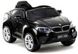 Sähköauto lapsille BMW X6, musta hinta ja tiedot | Lasten sähköautot | hobbyhall.fi