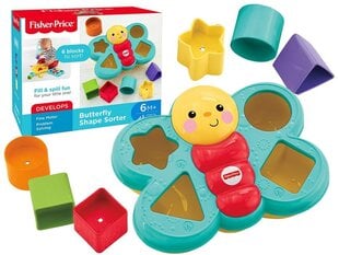 Opetuslelu Butterfly Sorter, Fisher-Price hinta ja tiedot | Kehittävät lelut | hobbyhall.fi