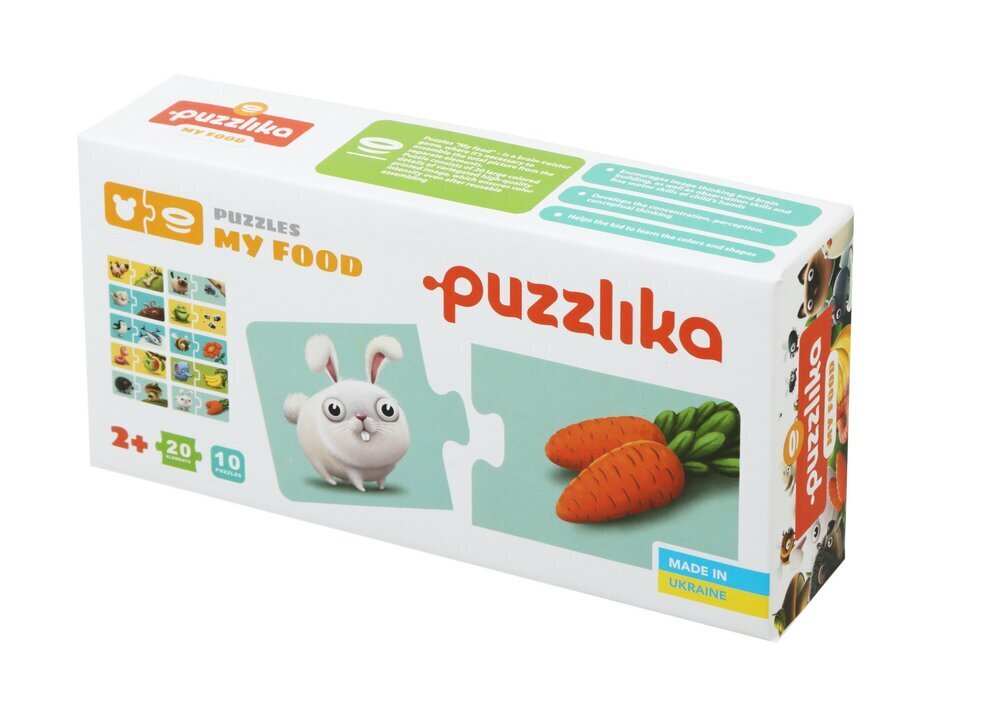 Puzzle Ruoka & eläimet hinta ja tiedot | Vauvan lelut | hobbyhall.fi