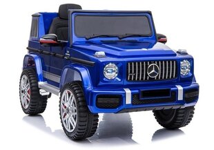 Mercedes G63 sähköauto lapsille, sininen hinta ja tiedot | Lasten sähköautot | hobbyhall.fi