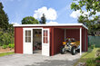 Pihavarasto Tampa 8,2 m² + katos 5,4 m² hinta ja tiedot | Piharakennukset | hobbyhall.fi