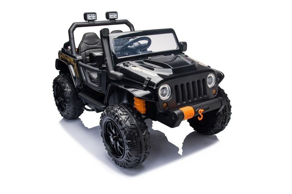 Yhden hengen sähköauto lapsille Jeep Extreme enintään 100 kg XB-1118, musta hinta ja tiedot | Lasten sähköautot | hobbyhall.fi