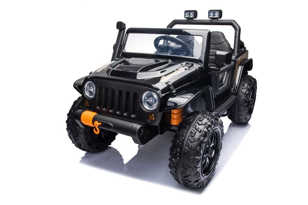 Yhden hengen sähköauto lapsille Jeep Extreme enintään 100 kg XB-1118, musta hinta ja tiedot | Lasten sähköautot | hobbyhall.fi