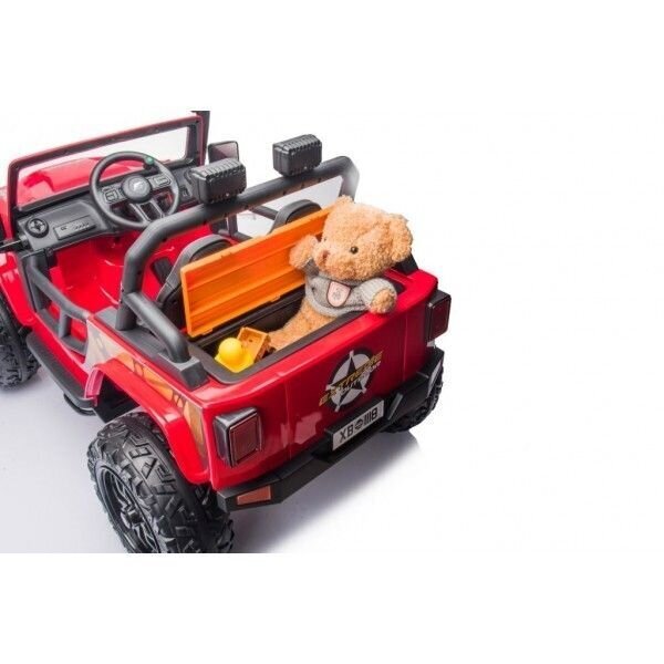 Yhden hengen sähköauto lapsille Jeep Extreme enintään 100 kg XB-1118, musta hinta ja tiedot | Lasten sähköautot | hobbyhall.fi
