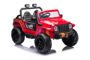 Sähköauto lapsille Jeep Extreme enintään 100 kg XB-1118, punainen hinta ja tiedot | Lasten sähköautot | hobbyhall.fi