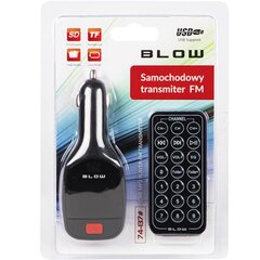 Blackmoon FM-lähetin T-05 USB + SD BULK FM MODULAATTORI + ohjauspyörän kaukosäädin hinta ja tiedot | FM-lähettimet ja -sovittimet | hobbyhall.fi