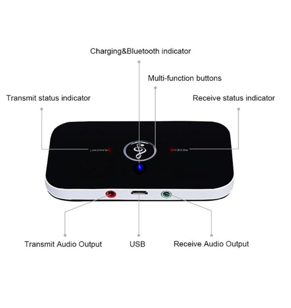 B6 universaali FM-lähetin, Bluetooth, USB-modulaattori hinta ja tiedot | FM-lähettimet ja -sovittimet | hobbyhall.fi