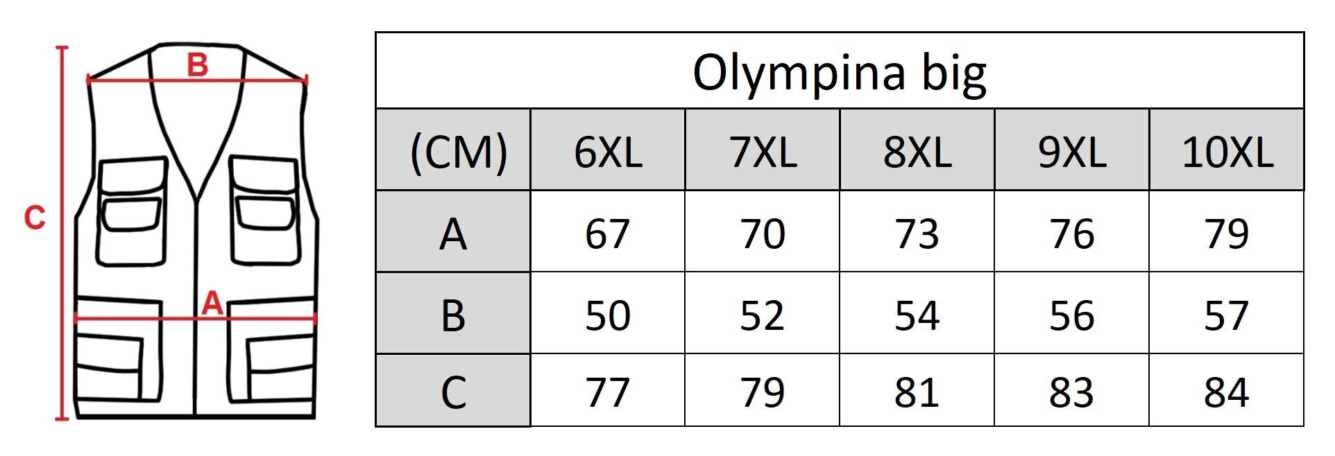 Miesten liivi Olympina 2302-SX Big, laivastonsininen hinta ja tiedot | Miesten liivit | hobbyhall.fi