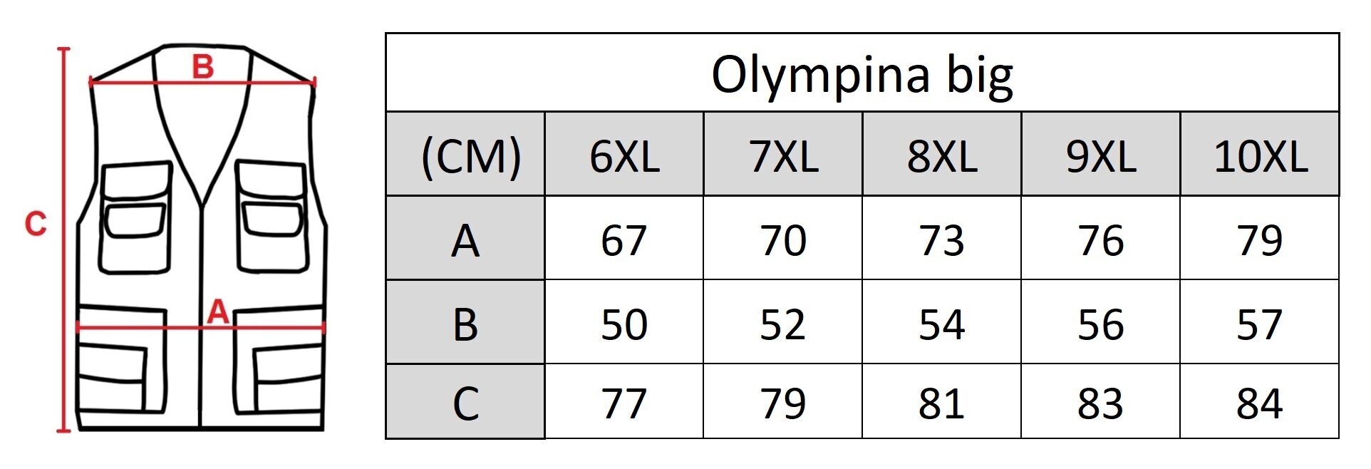 Miesten liivi Olympina 2302-GM Big, ruskea hinta ja tiedot | Miesten liivit | hobbyhall.fi