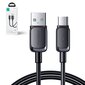 USB - USB-C 3A 1.2m Joyroom S-AC027A14, musta hinta ja tiedot | Puhelinkaapelit | hobbyhall.fi