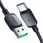 USB - USB-C 3A 1.2m Joyroom S-AC027A14, musta hinta ja tiedot | Puhelinkaapelit | hobbyhall.fi