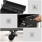 Laatikkolaatikko, 39 x 48 x 60 cm, musta hinta ja tiedot | Tietokonepöydät ja työpöydät | hobbyhall.fi