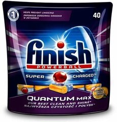 Finish Powerball super quantum max tabletit astianpesukoneeseen Lemon sparkle (40kpl) hinta ja tiedot | Finish Koti ja keittiö | hobbyhall.fi