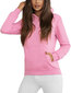 J.Style Huppari Fleece Pink 68W2-58 68W2-58/S hinta ja tiedot | Miesten puserot ja hupparit | hobbyhall.fi