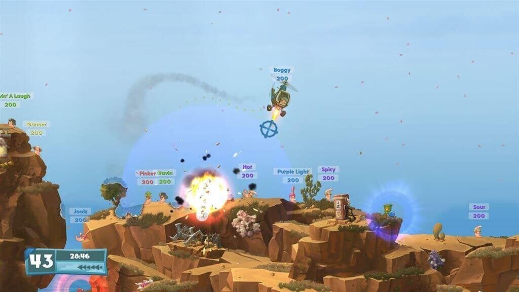 PlayStation 4 -peli Worms Weapons of Mass Destruction hinta ja tiedot | Tietokone- ja konsolipelit | hobbyhall.fi