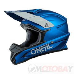 Crossikypärä O'Neal 1 Series Solid, sininen hinta ja tiedot | Moottoripyöräkypärät | hobbyhall.fi