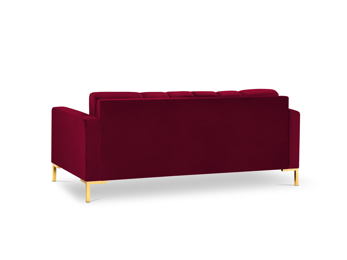 Kahden istuttava sohva Cosmopolitan Design Bali, punainen/kulta hinta ja tiedot | Sohvat ja vuodesohvat | hobbyhall.fi
