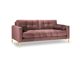 Kahdenistuttava sohva Cosmopolitan Design Bali, roosa/kulta hinta ja tiedot | Sohvat ja vuodesohvat | hobbyhall.fi