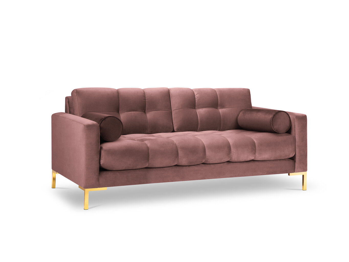 Kahdenistuttava sohva Cosmopolitan Design Bali, roosa/kulta hinta ja tiedot | Sohvat ja vuodesohvat | hobbyhall.fi