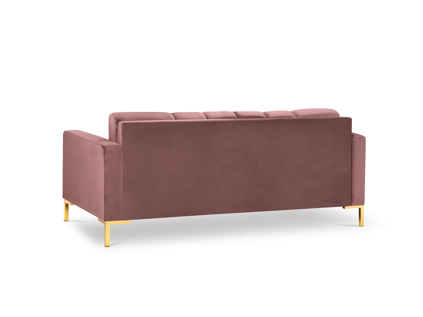 Kolmen istuttava sohva Cosmopolitan Design Bali, pinkki/kulta hinta ja tiedot | Sohvat ja vuodesohvat | hobbyhall.fi