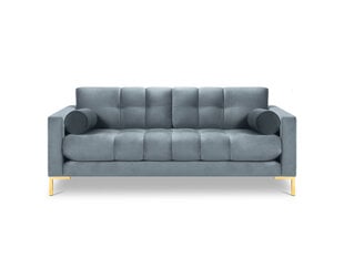 Kolmen istuttava sohva Cosmopolitan Design Bali, vaaleansininen/kulta hinta ja tiedot | Sohvat ja vuodesohvat | hobbyhall.fi