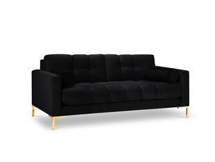 Kolmen istuttava sohva Cosmopolitan Design Bali, musta/kulta hinta ja tiedot | Sohvat ja vuodesohvat | hobbyhall.fi