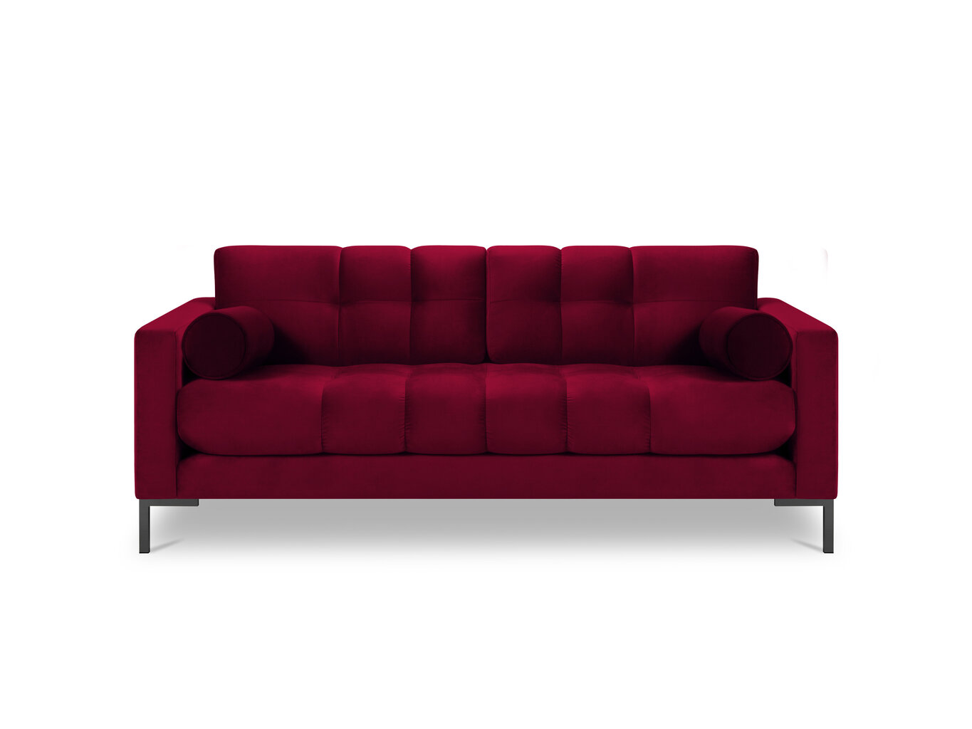 Kahdenistuttava sohva Cosmopolitan Design Bali, punainen. hinta ja tiedot | Sohvat ja vuodesohvat | hobbyhall.fi