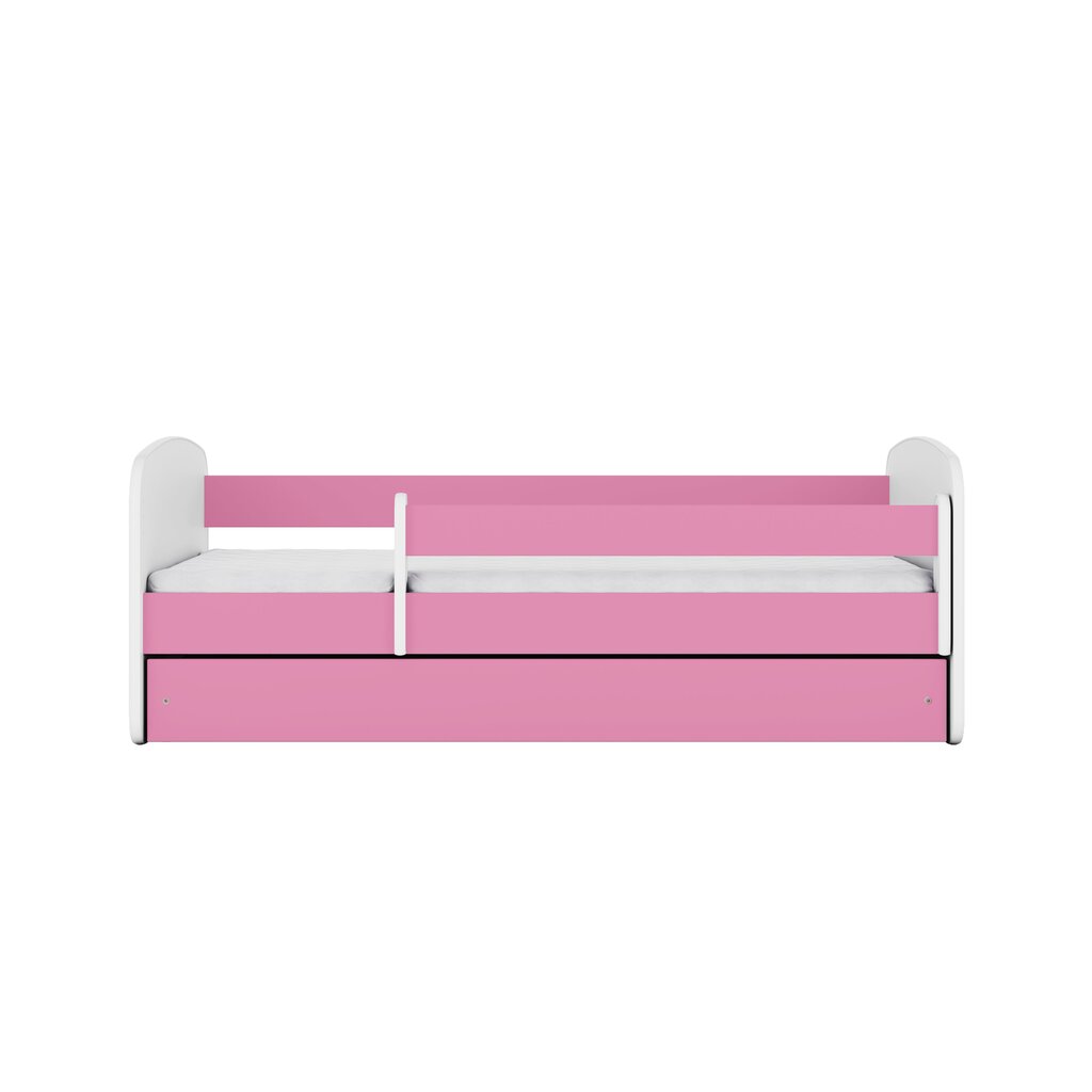 Lasten sänky patjalla Kocot Kids Babydreams, 70 x 140 cm, vaaleanpunainen hinta ja tiedot | Lastensängyt | hobbyhall.fi