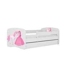 Lasten sänky Kocot Kids Babydreams, 70x140 cm, valkoinen hinta ja tiedot | Lastensängyt | hobbyhall.fi