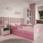Lasten sänky patjalla Kocot Kids Babydreams, 80x180 cm, vaaleanpunainen hinta ja tiedot | Lastensängyt | hobbyhall.fi