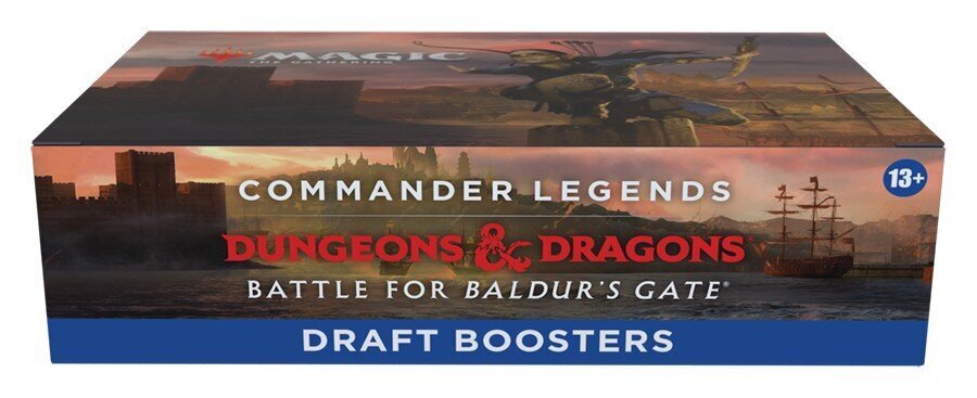 Lisäpelikortit MTG Commander Legends Baldur's Gate Draft Booster, 24 kpl hinta ja tiedot | Lautapelit ja älypelit | hobbyhall.fi