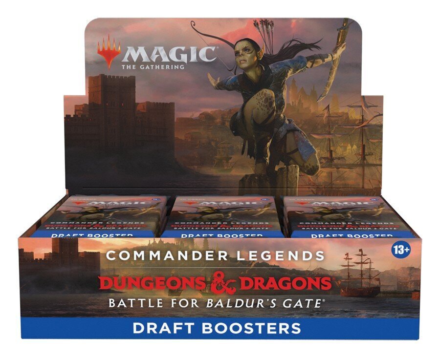 Lisäpelikortit MTG Commander Legends Baldur's Gate Draft Booster, 24 kpl hinta ja tiedot | Lautapelit ja älypelit | hobbyhall.fi