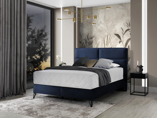 Sänky NORE Safiro, 180x200 cm, tummansininen hinta ja tiedot | Sängyt | hobbyhall.fi