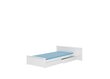 Aldex Shelf -lastensänky, 208 x 106 x 72 cm + patja + hylly hinta ja tiedot | Lastensängyt | hobbyhall.fi