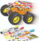 Maker Kitz tusseilla Bladez Toyz Monster Trucks BTHW-M04Y hinta ja tiedot | Kehittävät lelut | hobbyhall.fi