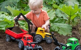 Iso traktori kauhalla Plasto, 60 cm hinta ja tiedot | Poikien lelut | hobbyhall.fi
