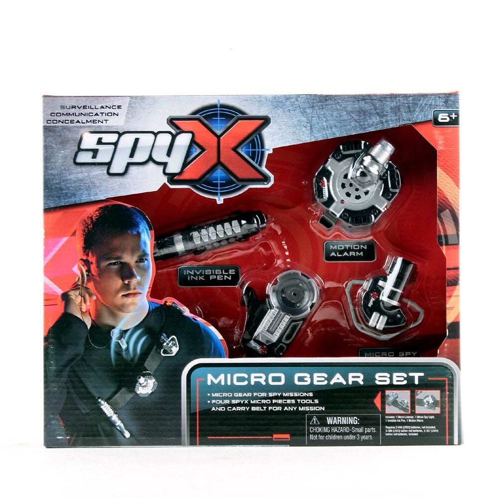 Micro SpyX lasten vakoiluvälineiden setti hinta ja tiedot | Poikien lelut | hobbyhall.fi