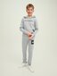 Jack & Jones lasten pusero 12212186*01, vaaleanharmaa hinta ja tiedot | Poikien puserot, liivit ja jakut | hobbyhall.fi