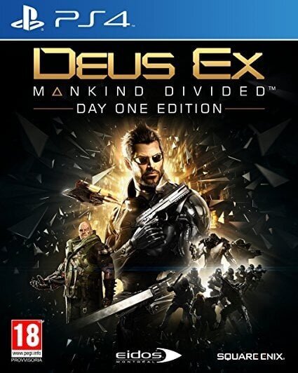 PlayStation 4 peli : Deus Ex: Mankind Divided Day One hinta ja tiedot | Tietokone- ja konsolipelit | hobbyhall.fi