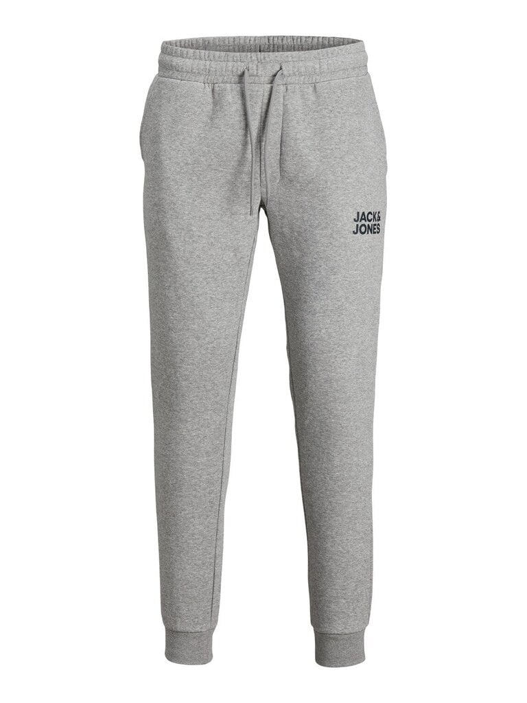 JACK & JONES miesten verkkarit 12178421*01, vaaleanharmaa hinta ja tiedot | Miesten housut | hobbyhall.fi