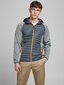 JACK & JONES miesten takki 12182242*03, tumma harmaa hinta ja tiedot | Miesten puserot ja hupparit | hobbyhall.fi