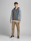 JACK & JONES miesten takki 12182242*03, tumma harmaa hinta ja tiedot | Miesten puserot ja hupparit | hobbyhall.fi