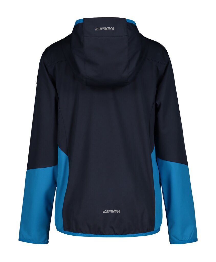 Icepeak lasten softshell-takki Keo 51871-9*335, turkoosi/tummansininen hinta ja tiedot | Poikien takit | hobbyhall.fi