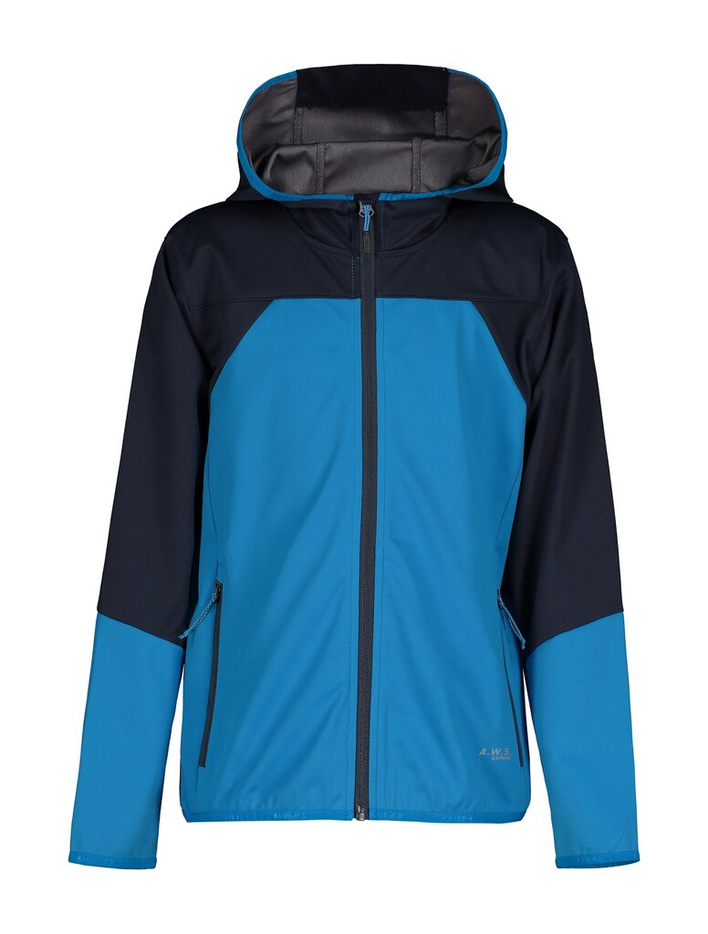 Icepeak lasten softshell-takki Keo 51871-9*335, turkoosi/tummansininen hinta ja tiedot | Poikien takit | hobbyhall.fi