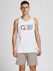 Jack & Jones miesten t-paita 12214837*04, valkoinen hinta ja tiedot | Miesten T-paidat | hobbyhall.fi