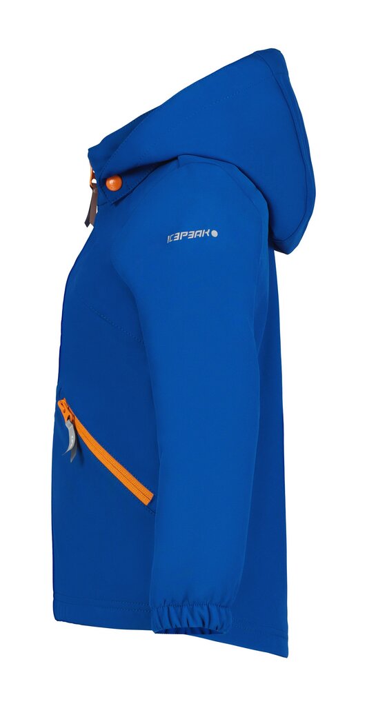 Icepeak lasten Jaora softshell-takki 51844-2*938, sininen hinta ja tiedot | Poikien puserot, liivit ja jakut | hobbyhall.fi