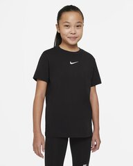 Niken lasten t-paita DA6918*010, musta hinta ja tiedot | Tyttöjen paidat | hobbyhall.fi